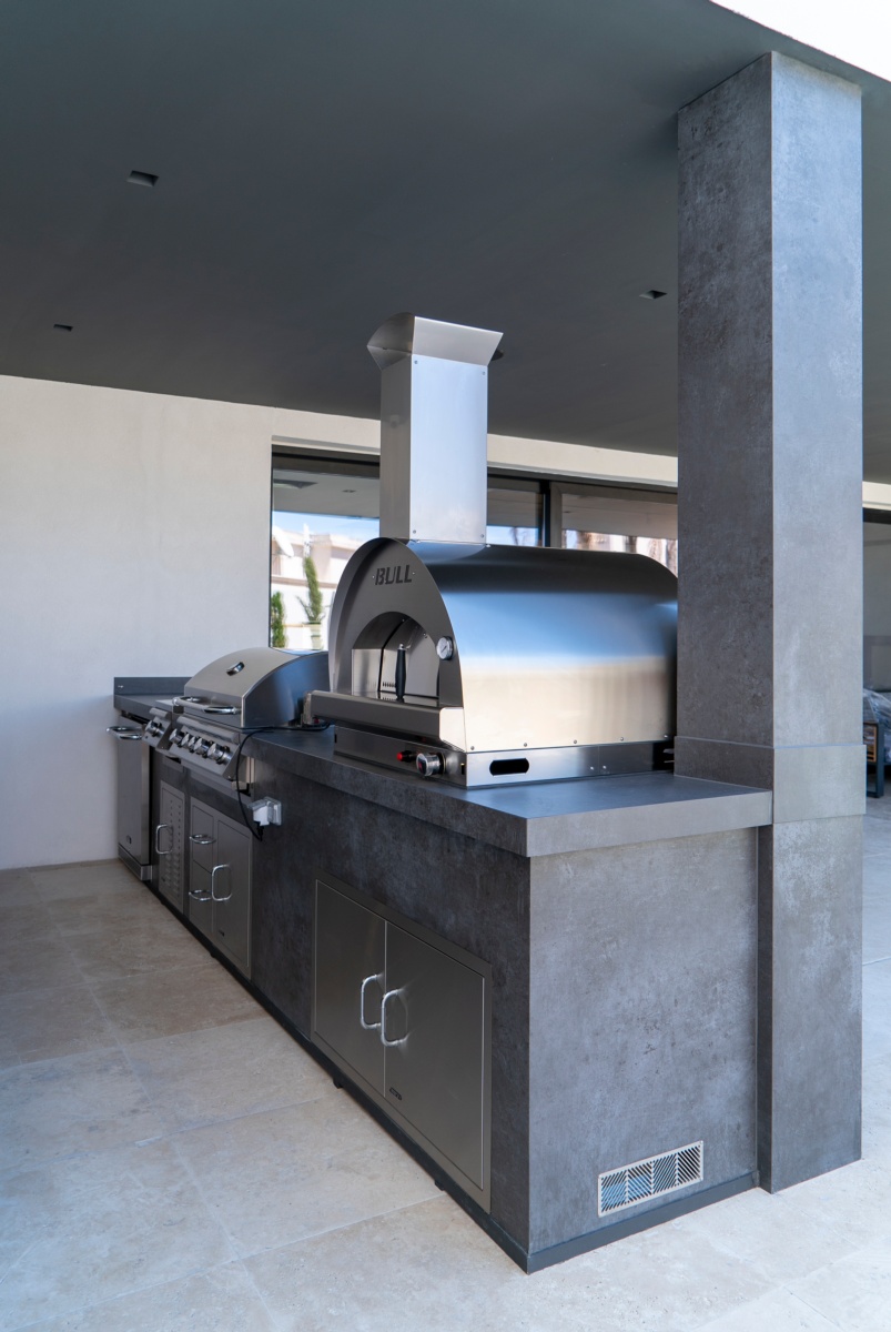 Doble puerta 97cm inox (Interior no incluido) 7