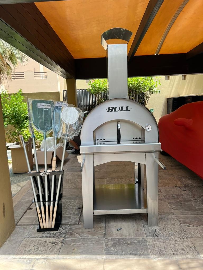 Carrito para horno pizza Bull grande 3