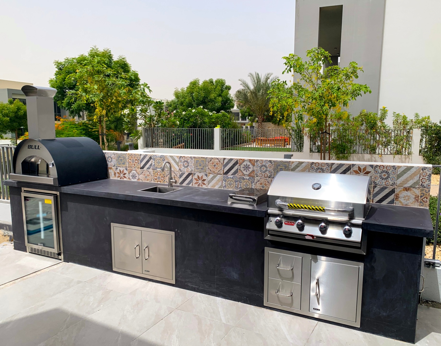 Barbacoa de gas LONESTAR (sin carrito) 8