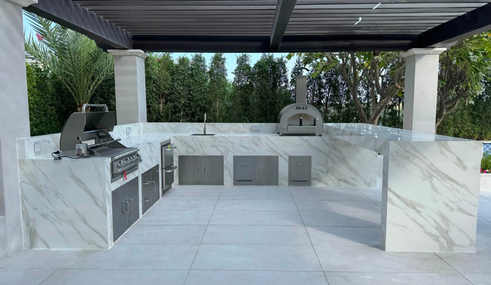 Nevera Premium de exterior con dos cajones totalmente inox 150 litros 6