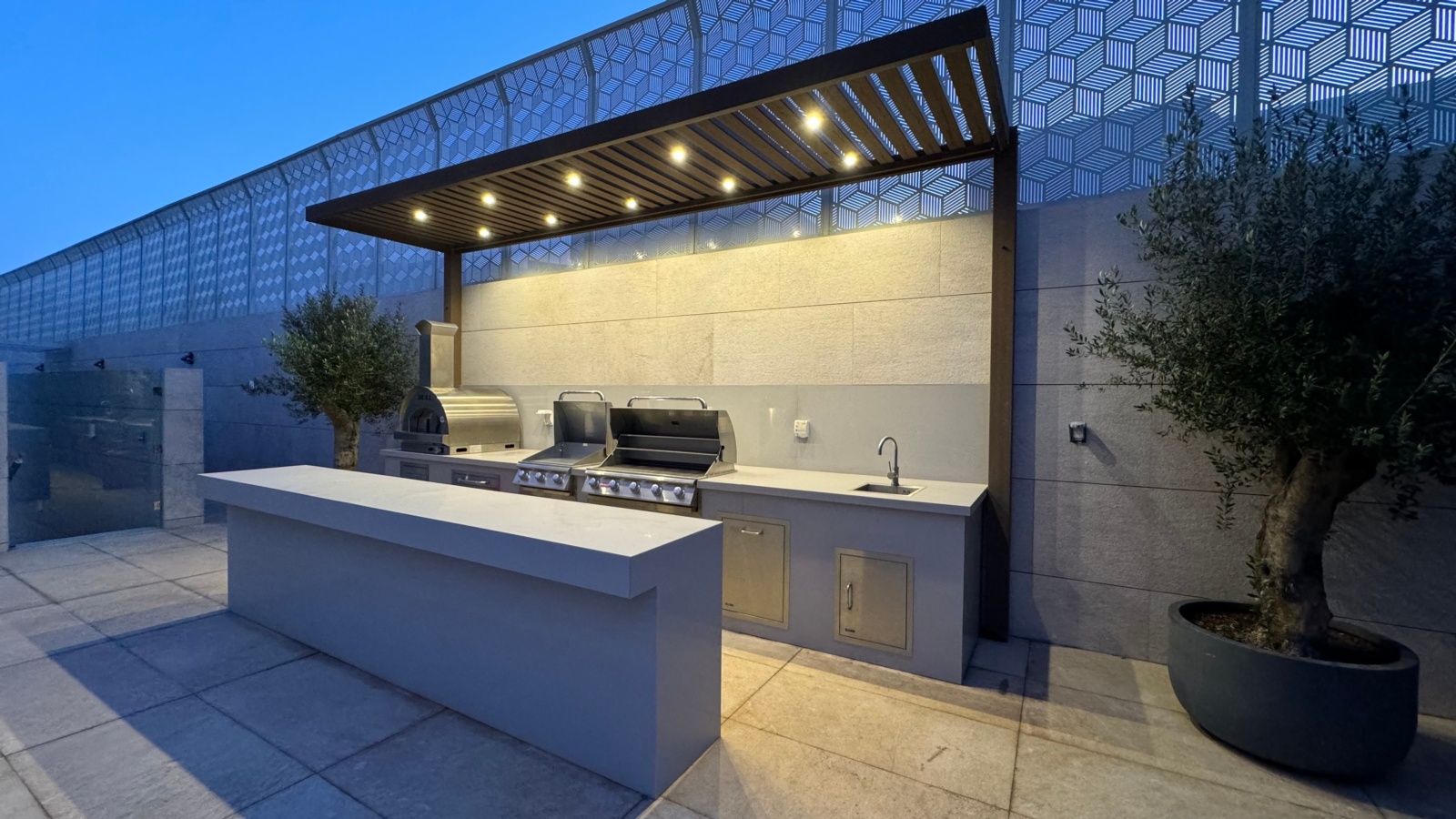 Puerta de acceso vertical derecha inox 5