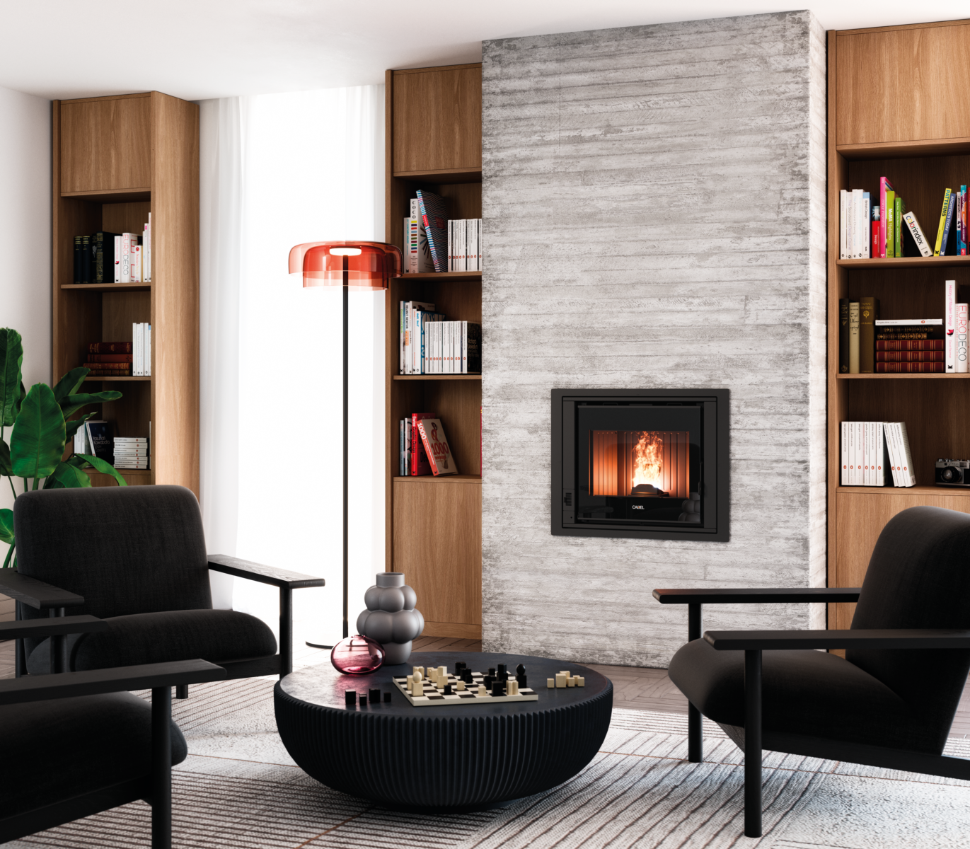 Chimenea de pellet PONENTE 7kW 3