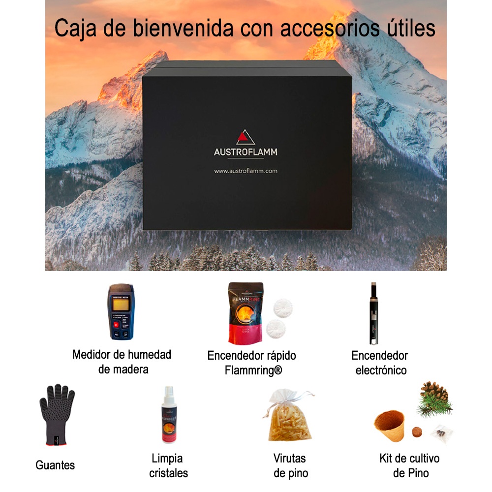 Estufa de leña LUX 9