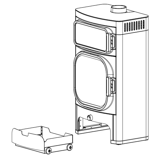 Cajón leñero para Heidi Back 1