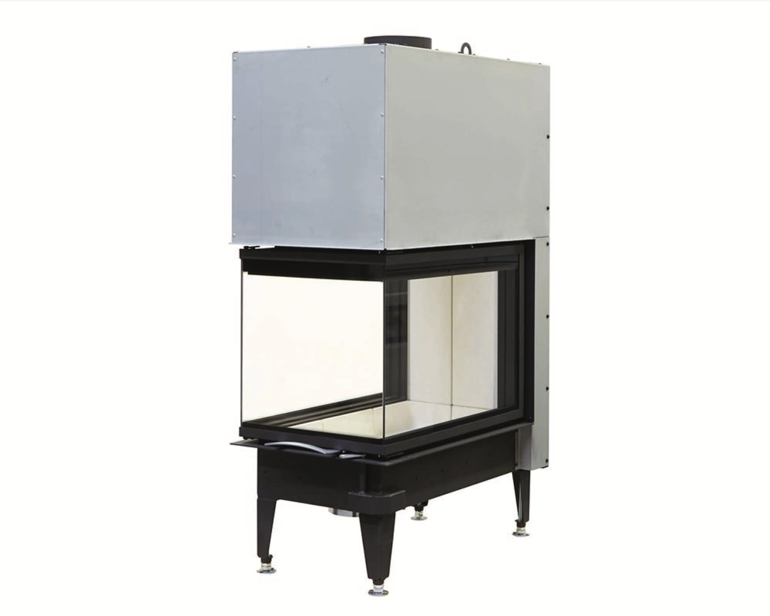 Hogar de leña 48x72x51 S3 2.0 Guillotina - 3 caras