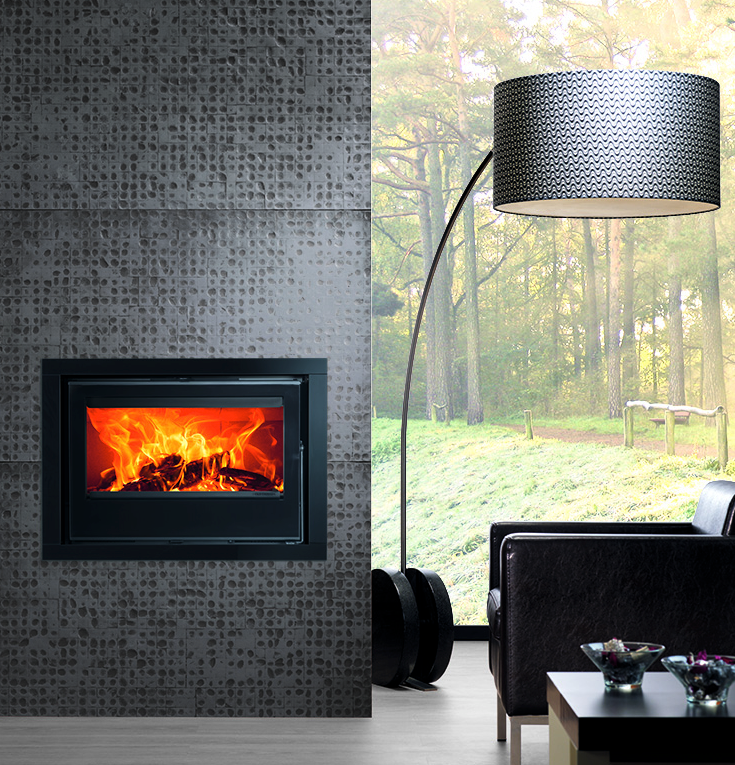 Insertable de leña VISION 8 NEO