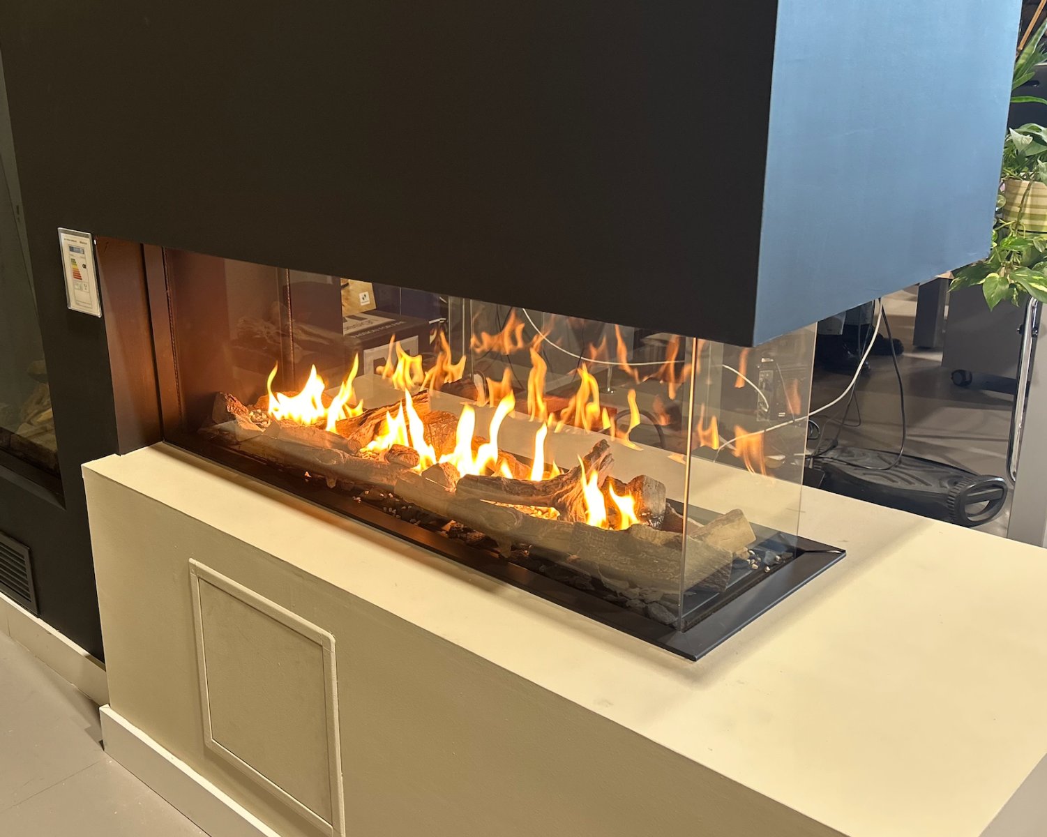 Chimenea de gas PANO 1100 (Room Divider) 3