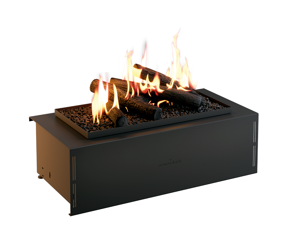 Chimenea eléctrica bioetanol CHALET I 650 ex