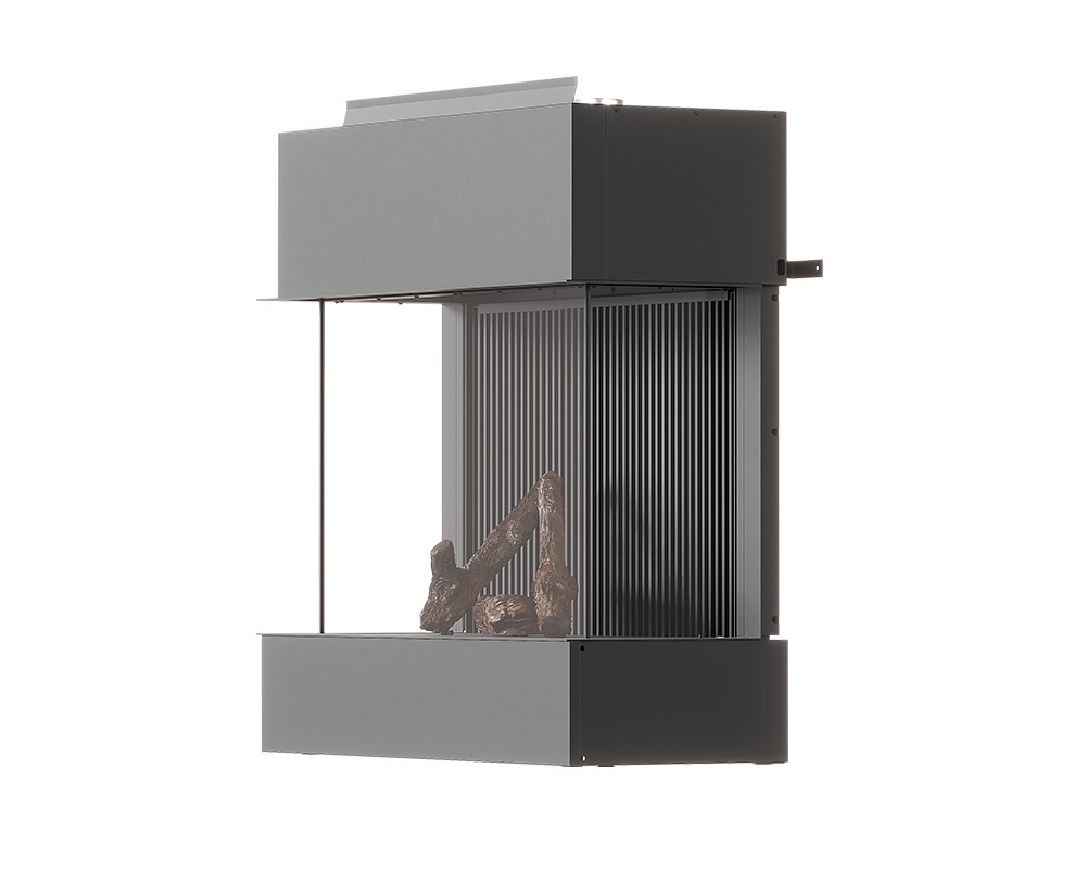 Chimenea de bioetanol doble esquina LUSSO 130_75 1