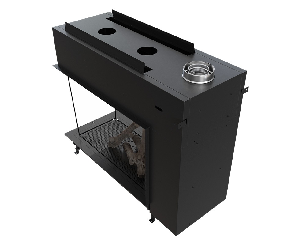 Chimenea de gas LUSSO U 130/75 1