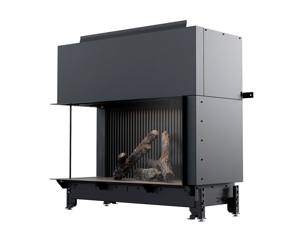 Chimenea de gas esquinera LUSSO 130_55 4