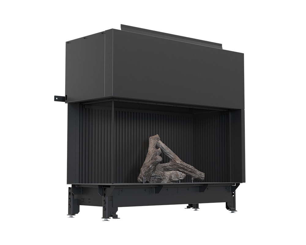 Chimenea de gas esquinera LUSSO 130_55