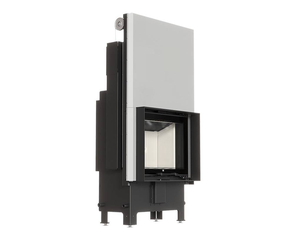 Chimenea de leña MILANO 600G SLIM