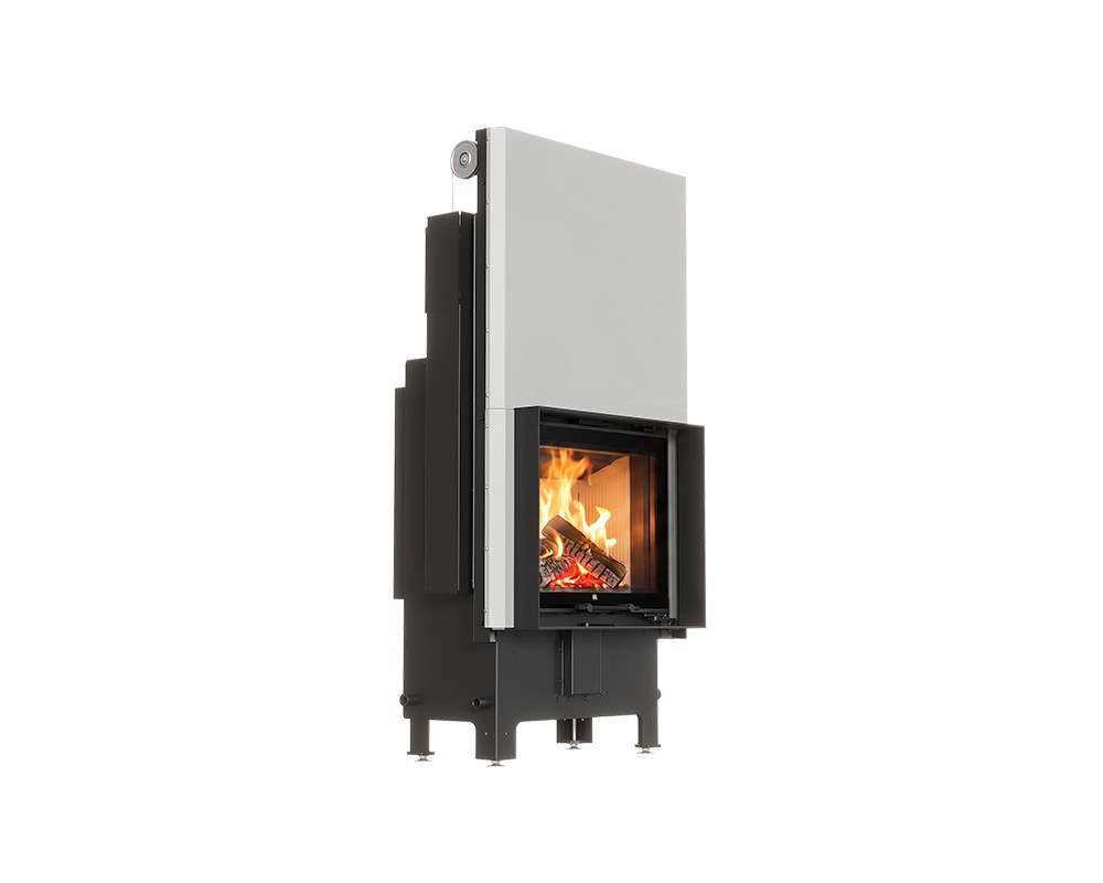 Chimenea de leña MILANO 600G SLIM Guillotina 3