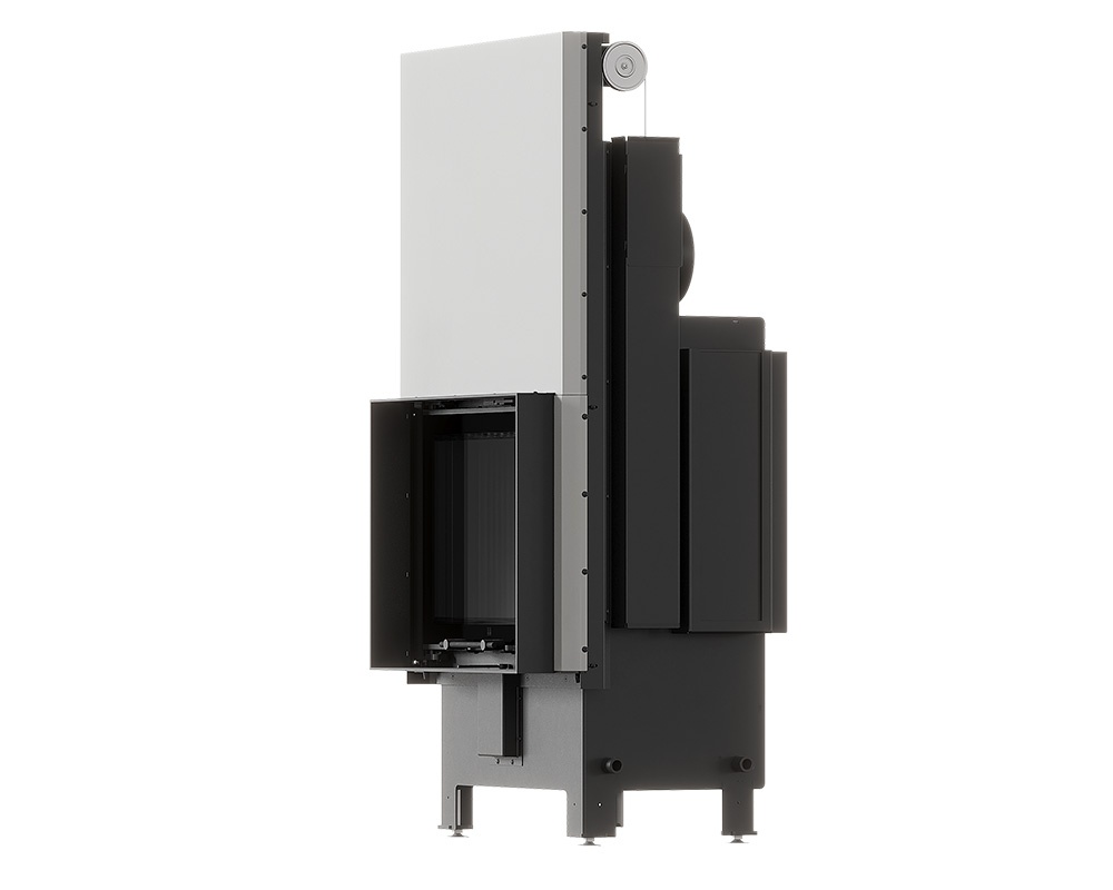 Chimenea de leña MILANO 600G