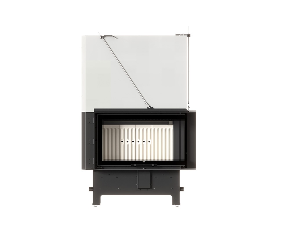 Chimenea esquinera MILANO 800G SLIM Guillotina 1