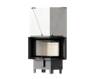 Chimenea esquinera MILANO 800G SLIM Guillotina