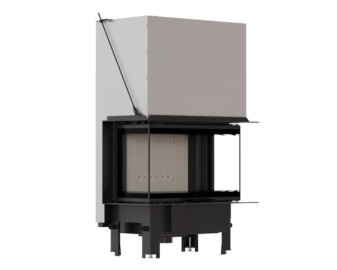 Chimenea de leña MILANO 800_400 Guillotina