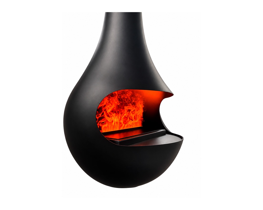 Chimenea eléctrica de vapor PERLA CENTRAL 50 suspendida