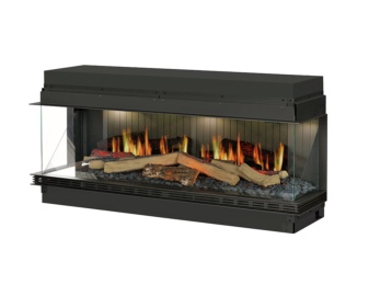 Chimenea eléctrica VISTA doble esquina