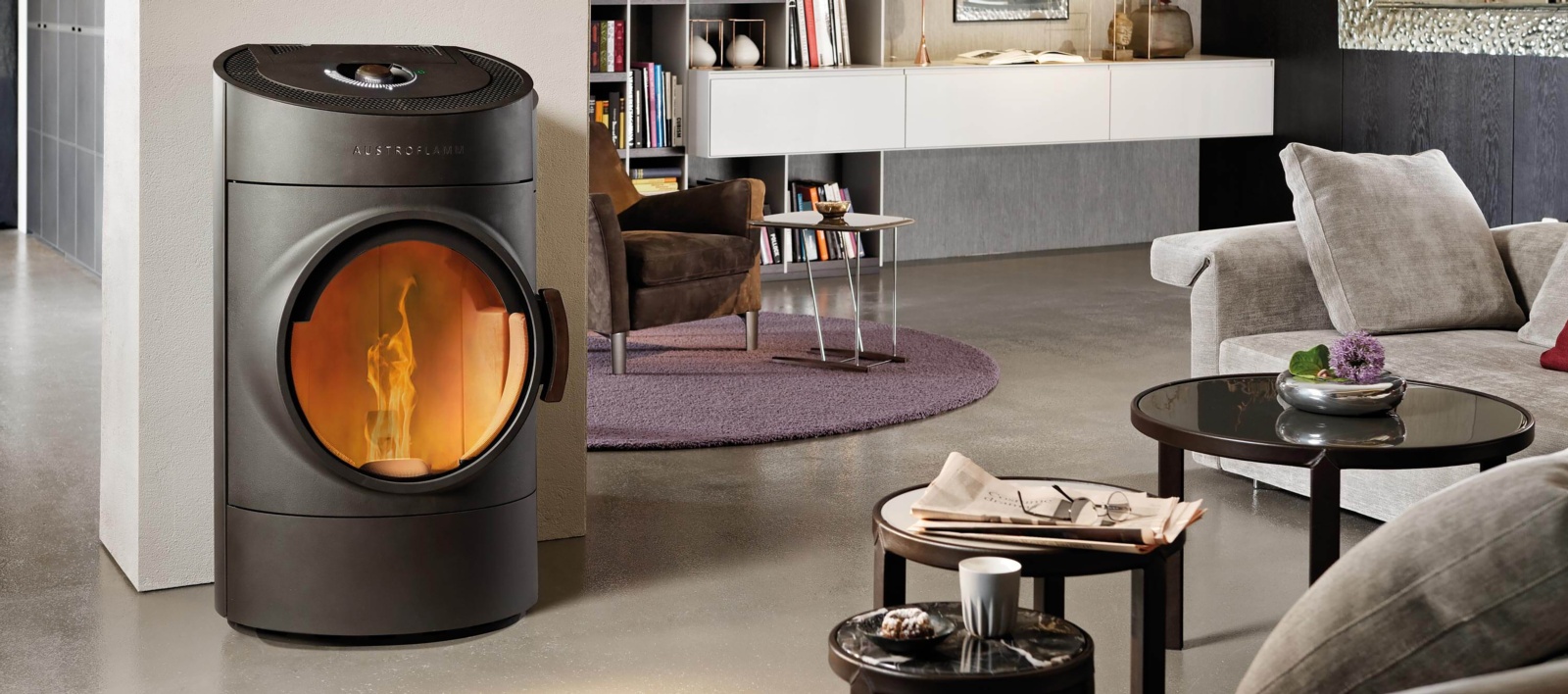 Estufa de pellet CLOU 8kW 2026 4