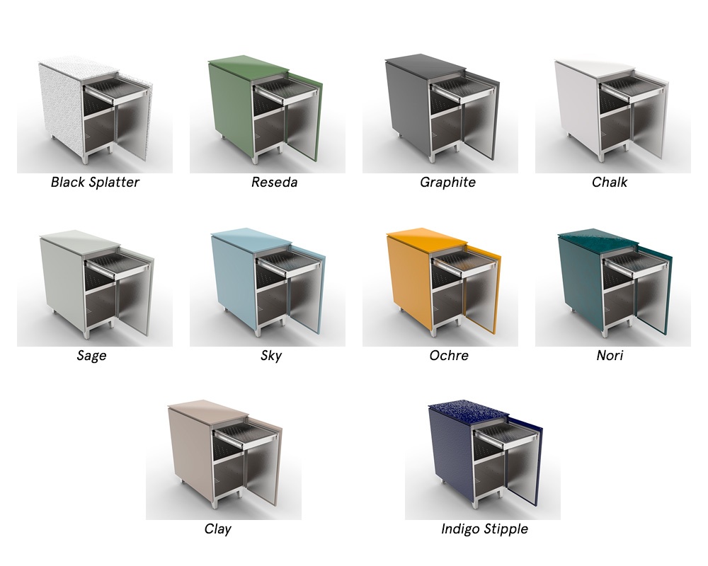 Módulo cocina exterior ADAPT 40 almacenaje con cajón cubertero 1