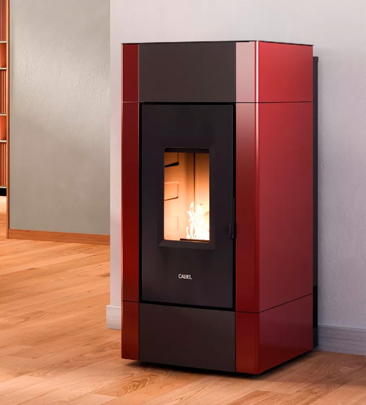 Estufa de pellet CRISTAL 8 PLUS