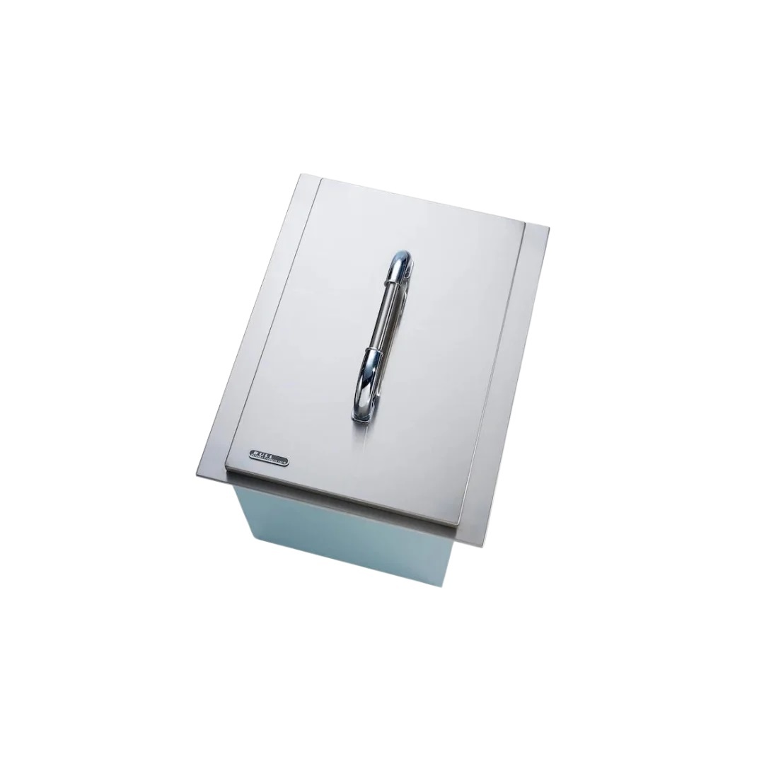 Cubitera con tapa Inox 20Kg de capacidad 1