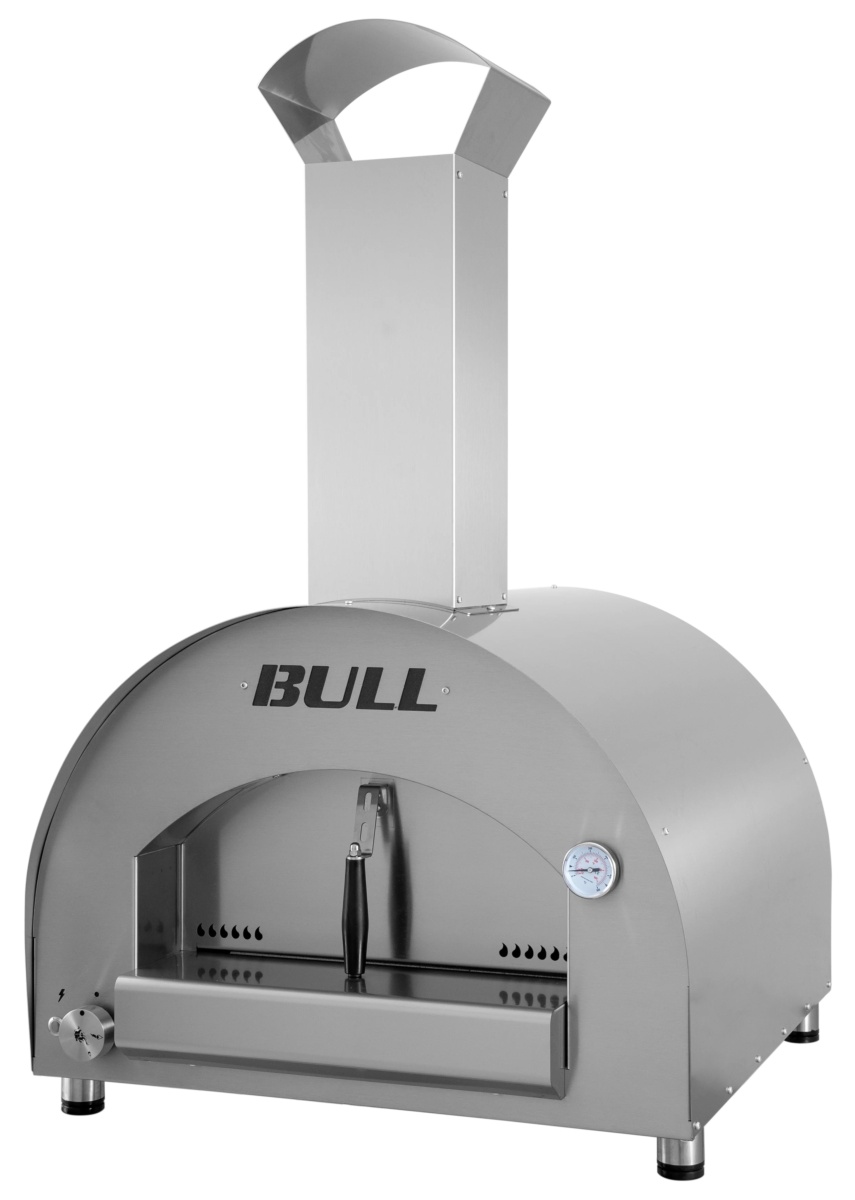 Horno de gas PIZZA BULL 60X60 sin carrito 1