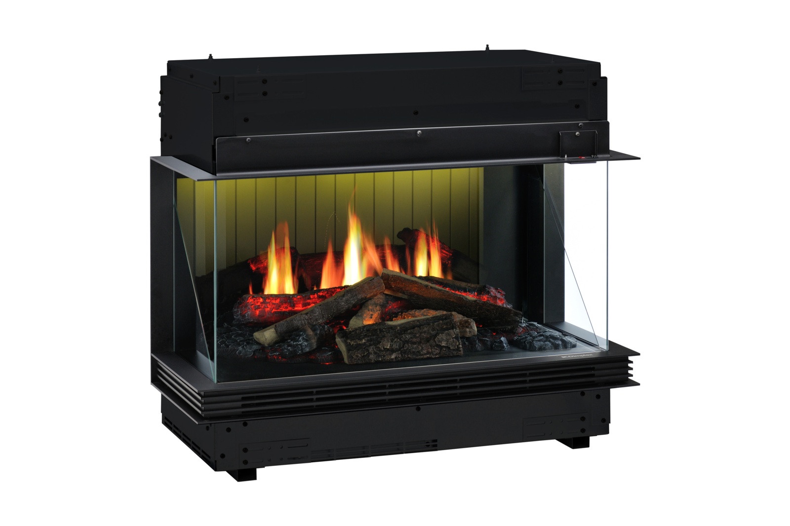 Chimenea eléctrica HOLO VISTA 70 doble esquina 4