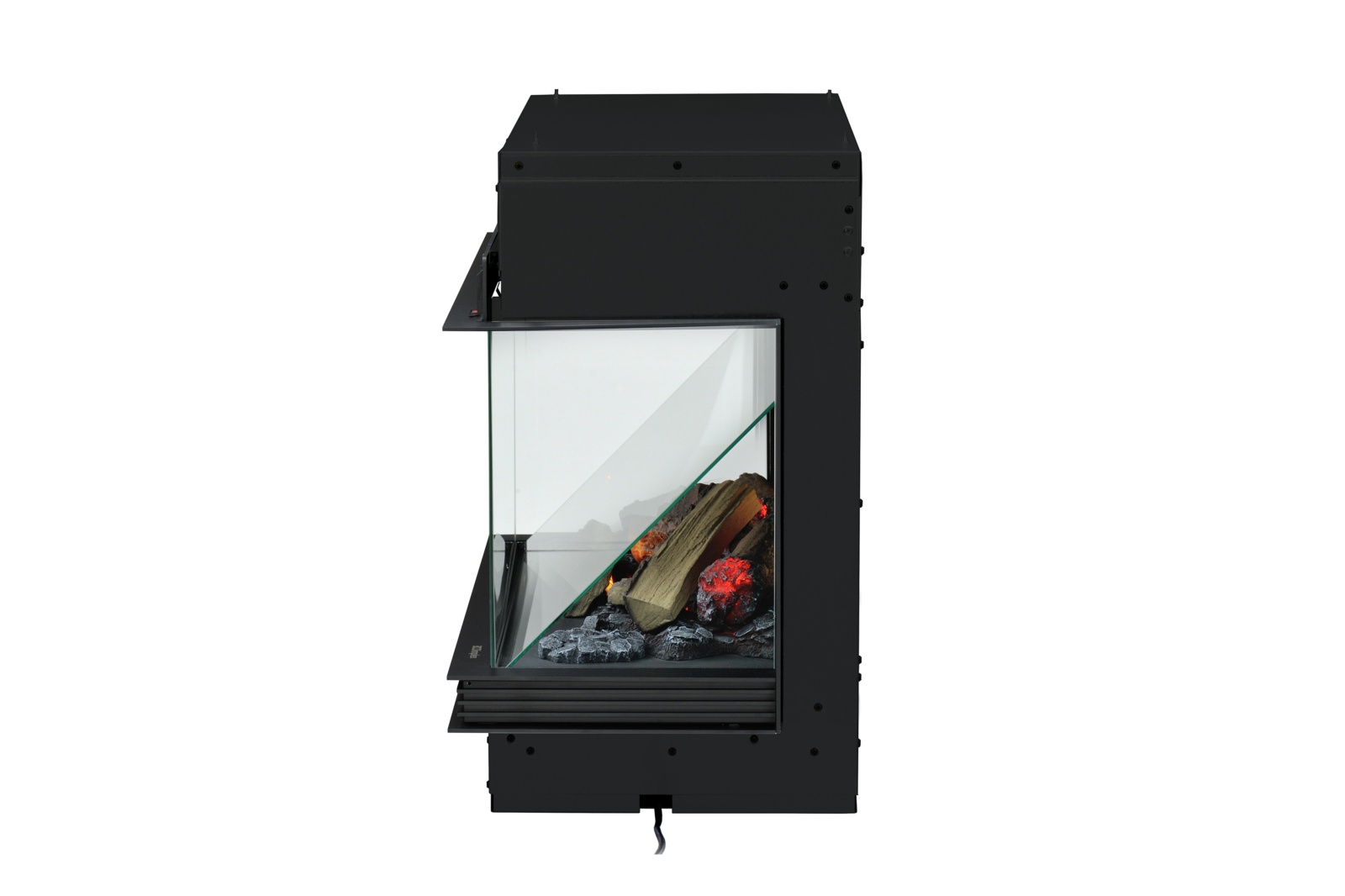 Chimenea eléctrica HOLO VISTA 70 doble esquina 1