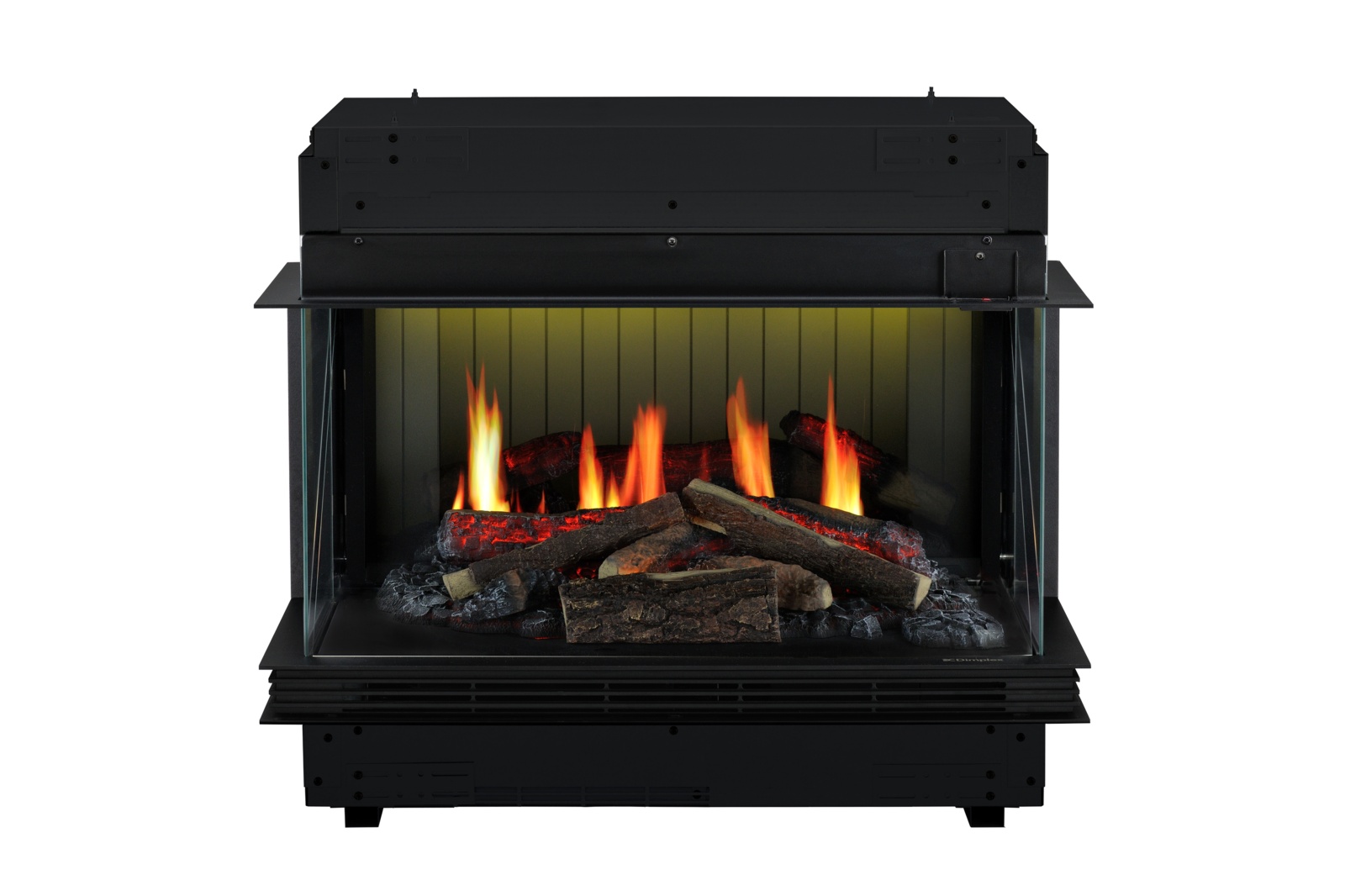Chimenea eléctrica HOLO VISTA 70 doble esquina 3