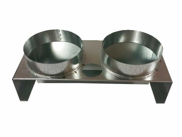 Embocadura 2 conexiones 125 para Luft 40x9
