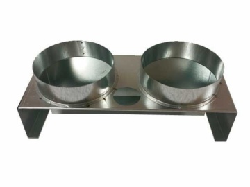 Embocadura 2 conexiones 125 para Luft 40x6