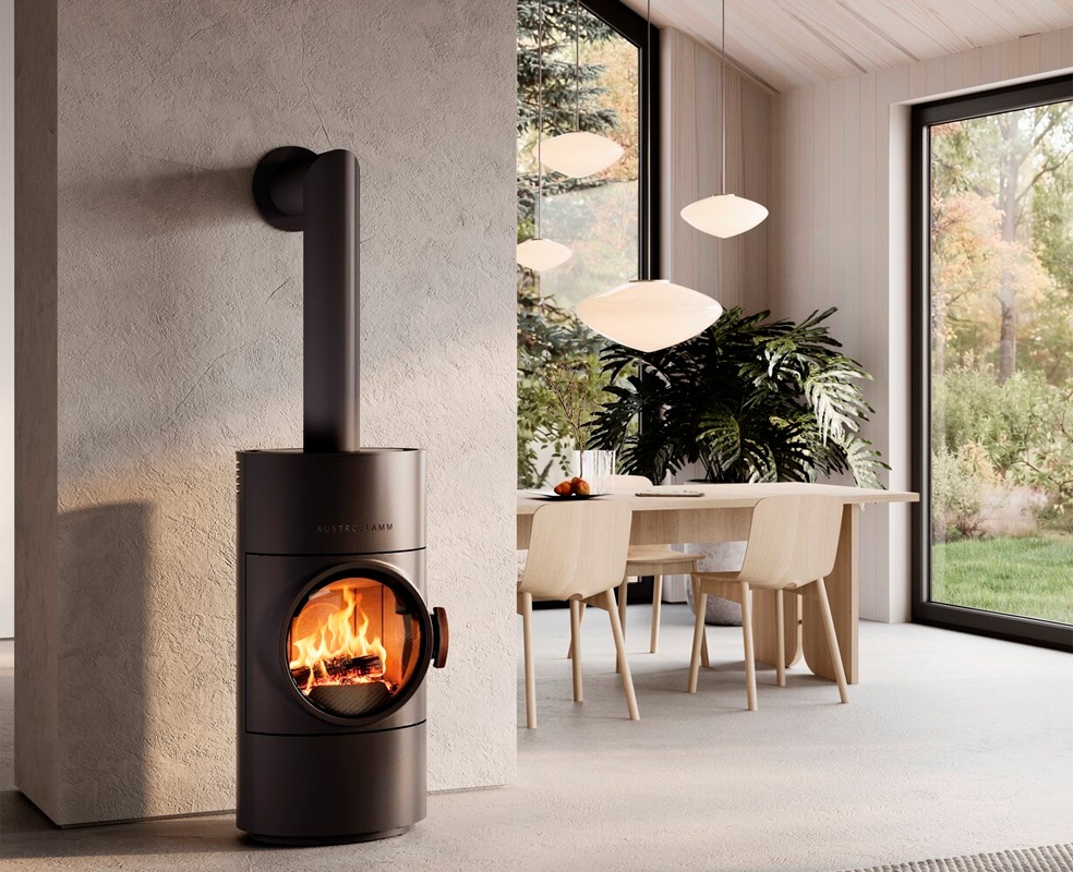 Estufa de leña CLOU COMPACT FLAT