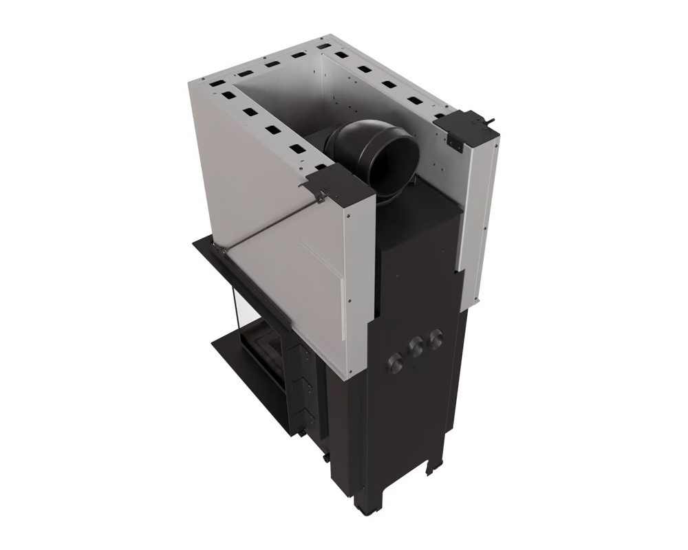 Chimenea de leña MILANO 500/500