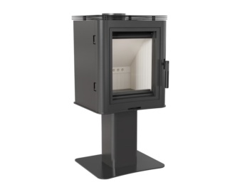 Estufa de leña KOZA K5 S/N 7 kW con pedestal