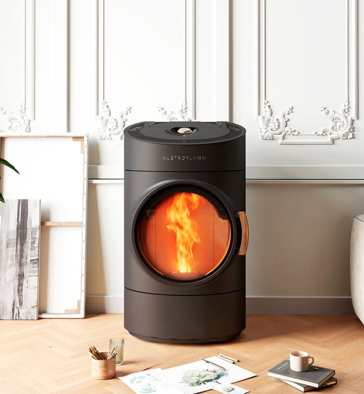 Estufa de pellet CLOU 8kW 2026 2