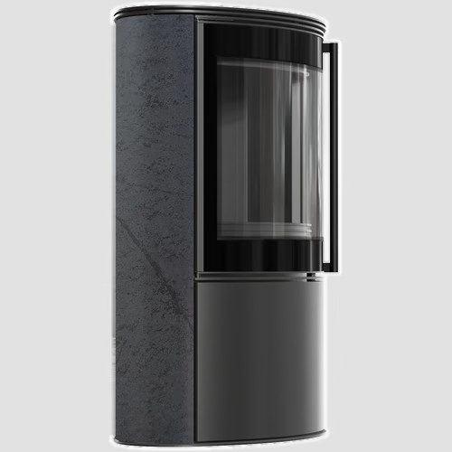 Estufa de leña BJORN Grafite Satin 1