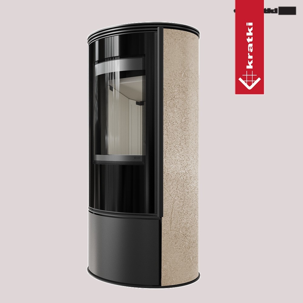 Estufa de leña ERIK GOLD SATIN 5