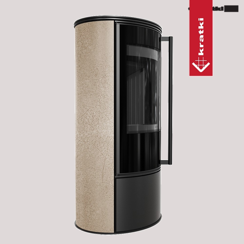 Estufa de leña ERIK GOLD SATIN 3