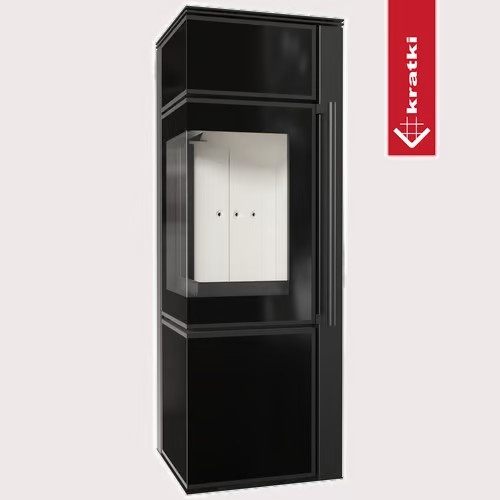 Estufa de leña TORA/S/BLACK/LB