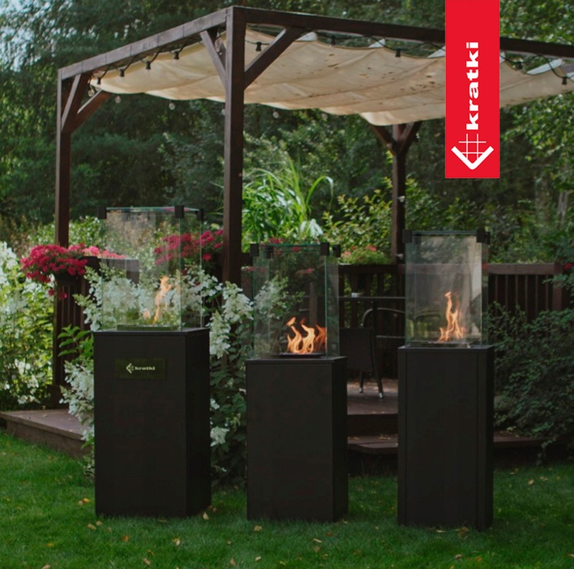 Estufa de gas exterior PATIO SLIM lpg con encendido manual 5