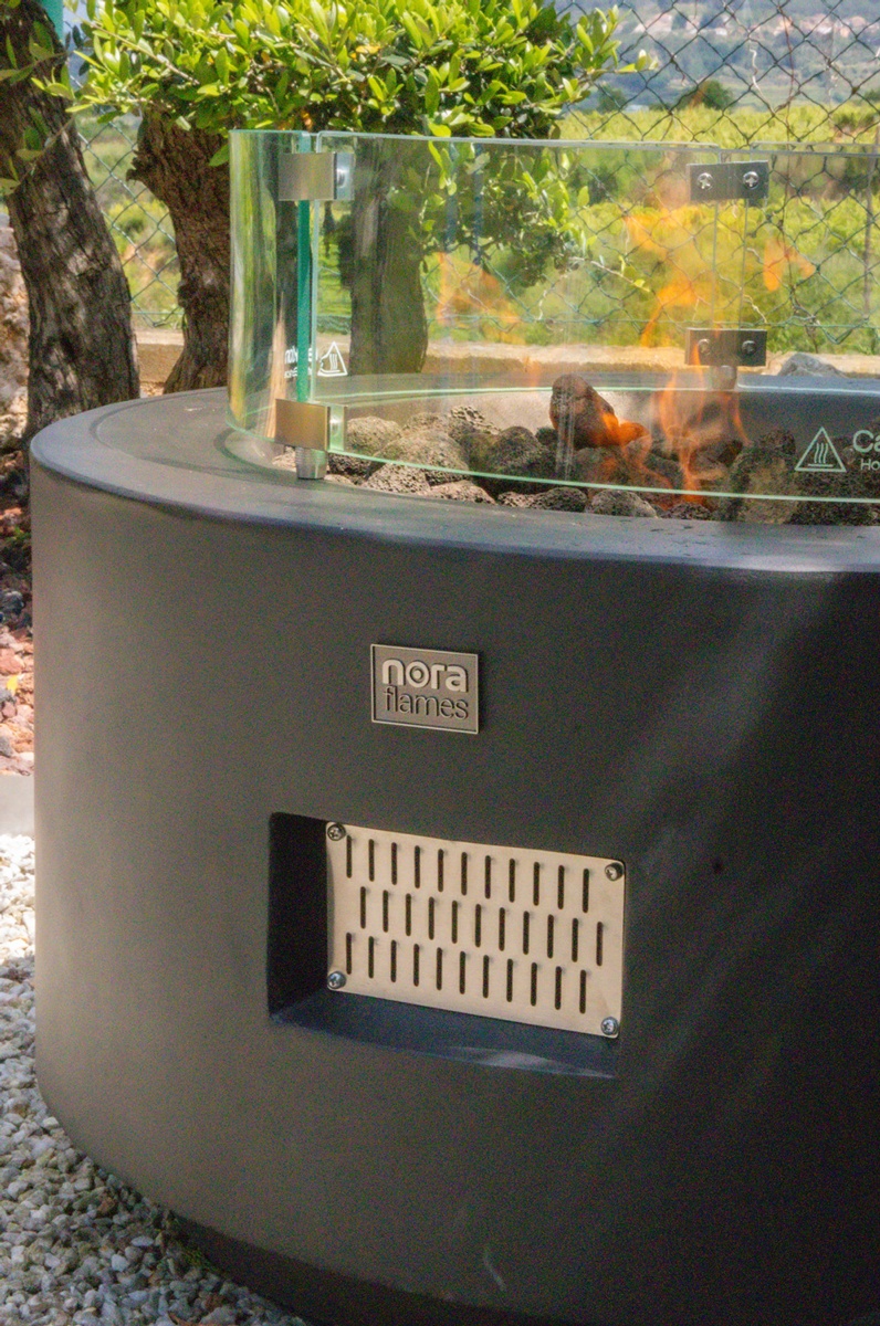 Estufa de Bioetanol de exterior Fuji Ø80 3
