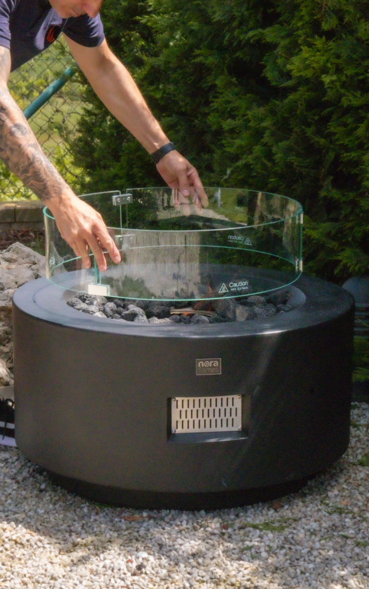 Estufa de Bioetanol de exterior Fuji Ø80 2