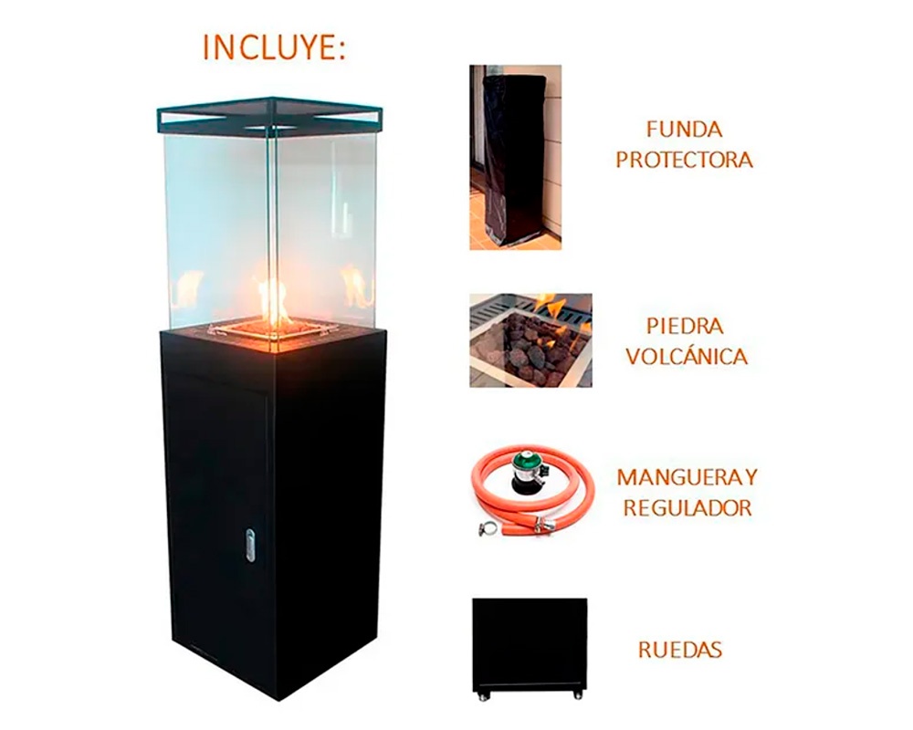 Estufa de gas para exterior BABEL 1