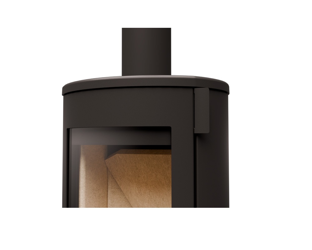 Estufa de leña KELIO con base redonda 3