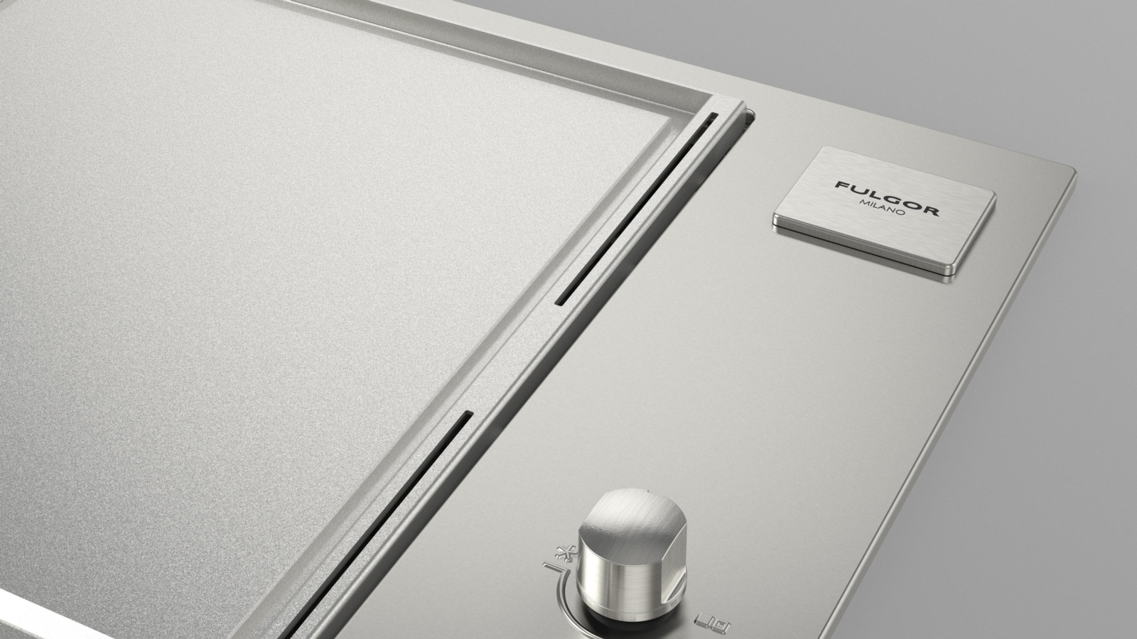 Barbacoa de gas FULGOR 60 INOX con plancha TEPPANYAKI 9