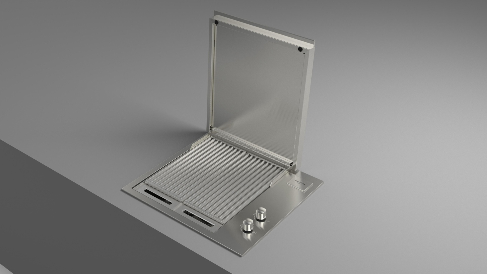 Barbacoa de gas FULGOR 60 INOX 8