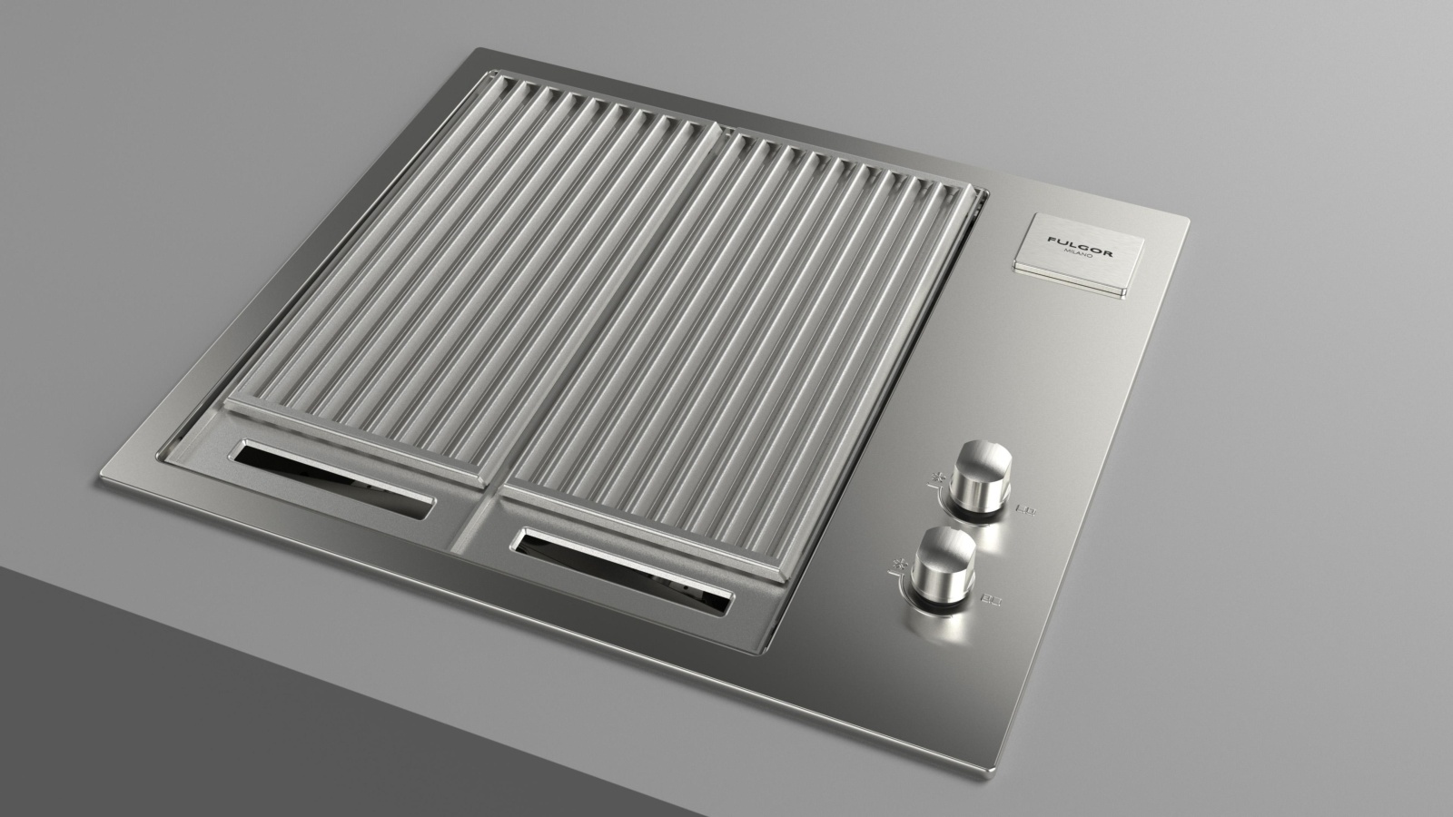Barbacoa de gas FULGOR 60 INOX 1